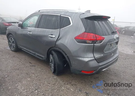 2018 Nissan Rogue Sl из США, поврежденный, VIN 5N1AT2MV4JC842994